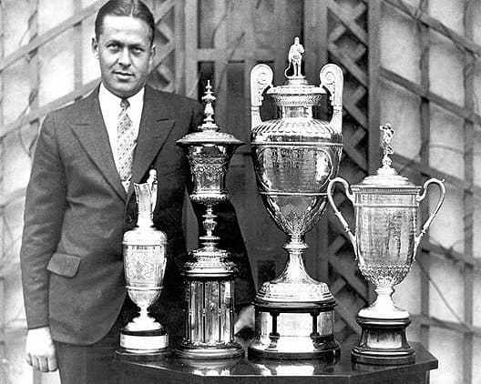 Bobby Jones becomes the only golfer to win the “Grand Slam”.