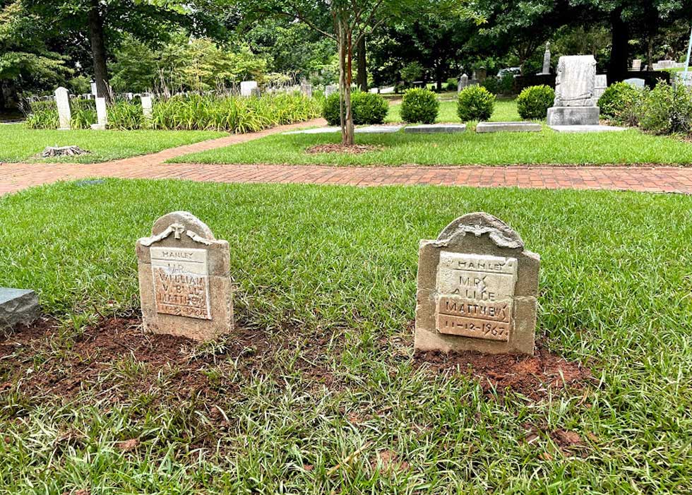 Preserving Cement Grave Markers...and Some Detective Work that Paid Off