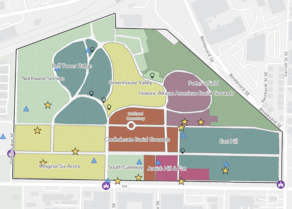 Historic Oakland Foundation Launches New Burial Records Database and Interactive Map