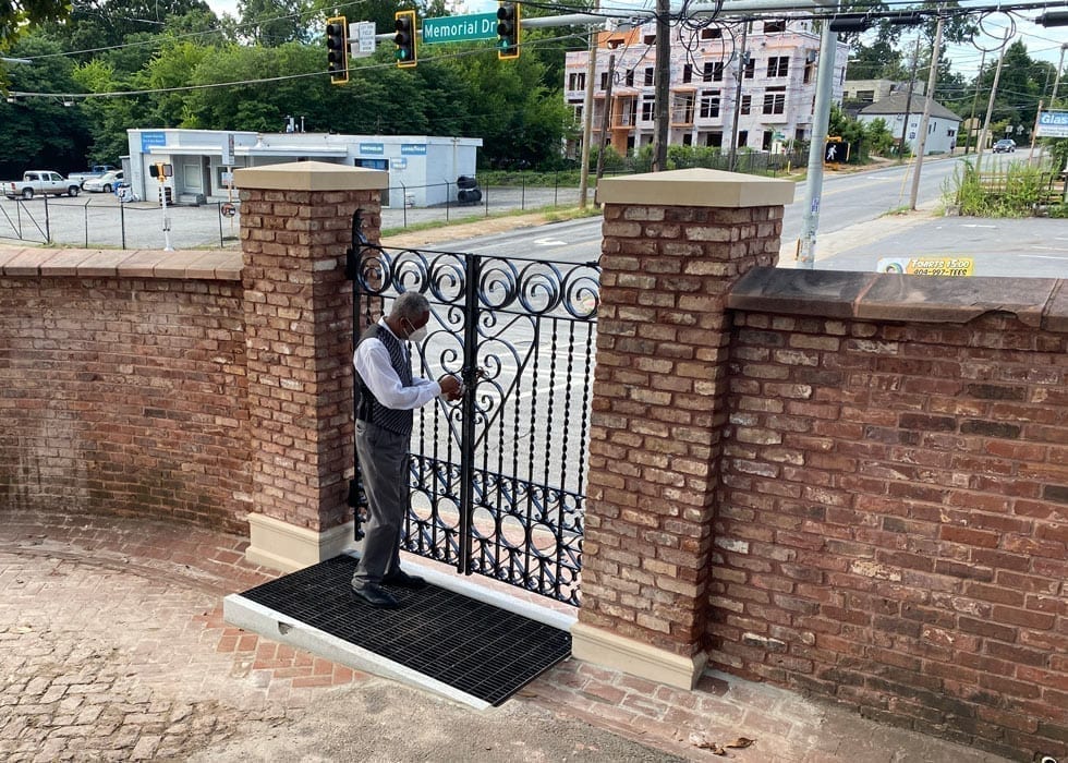 East Gate Constructed