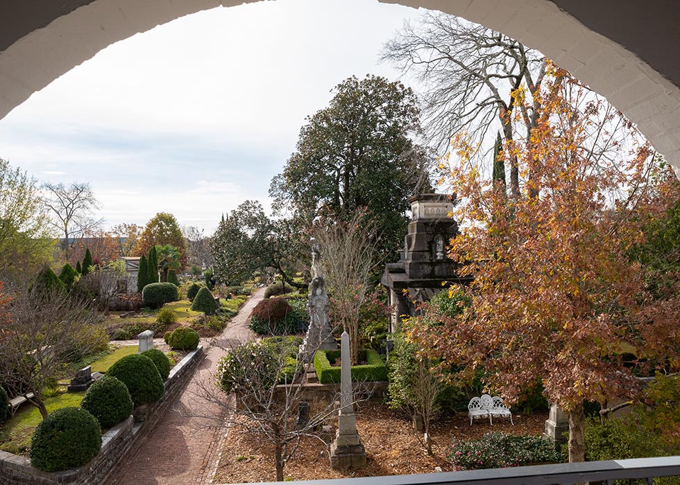 View from the Bell Tower porch
