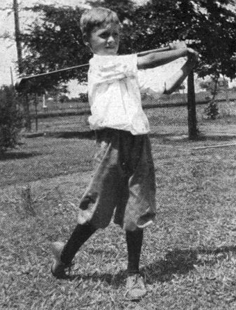 Wins East Lake Junior Club Championship Cup at age 9.